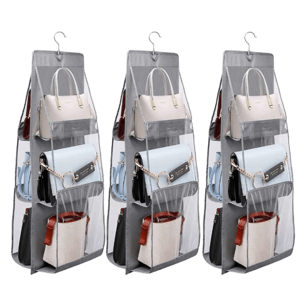 Set di 3 Organizer Appendibili per Borse